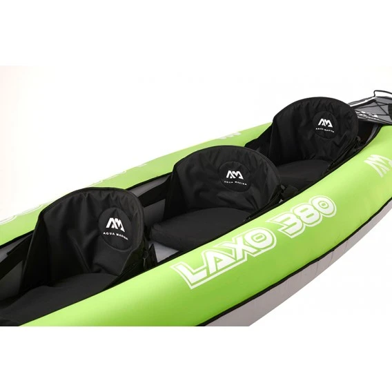 Aqua Marina Laxo 380 3er Kajak Schlauchboot Set Mit Paddel Und Pumpe 3 Aqua Marina Laxo 380 3er Kajak Schlauchboot Set Mit Paddel Und Pumpe – Bild 3
